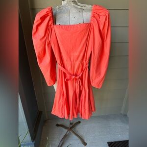 Mille resort and travel coral dress